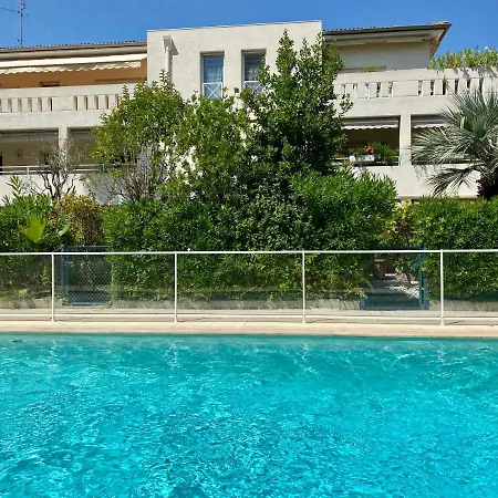 2 Pieces Climatise - Superbe Piscine & Wifi- Coeur De Ville - Schneider - 500 M Rue D'antibes & Plages * Κάννες